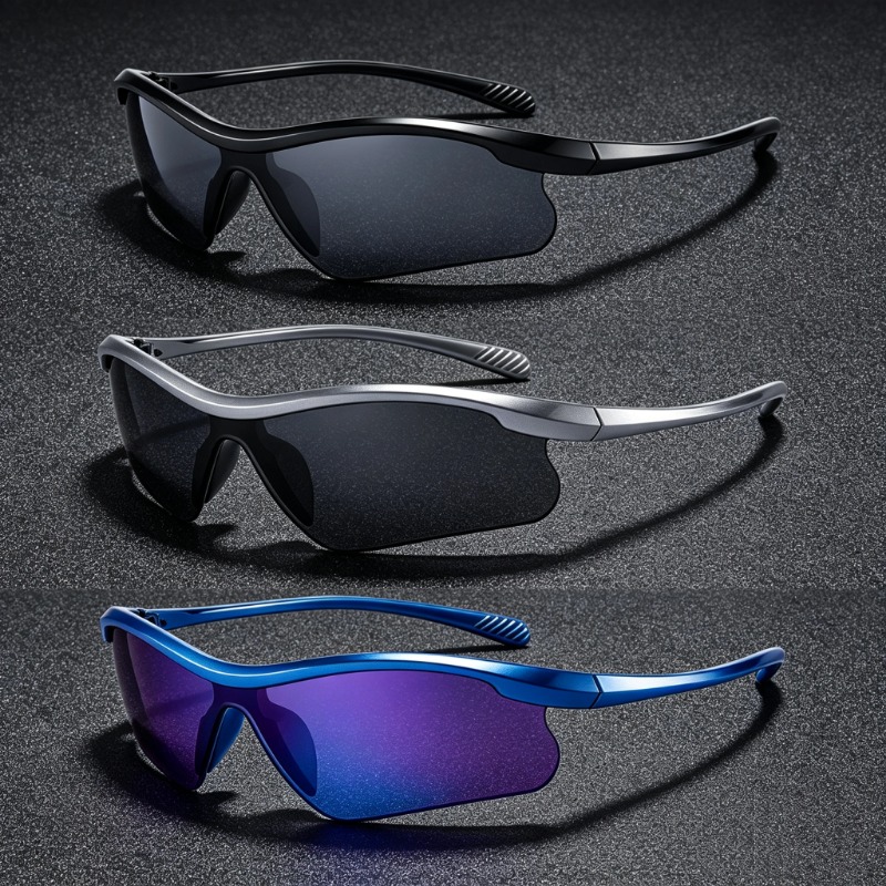 Outdoor Sport Activity - New Half Frame Y2K Sunglasses Gradient