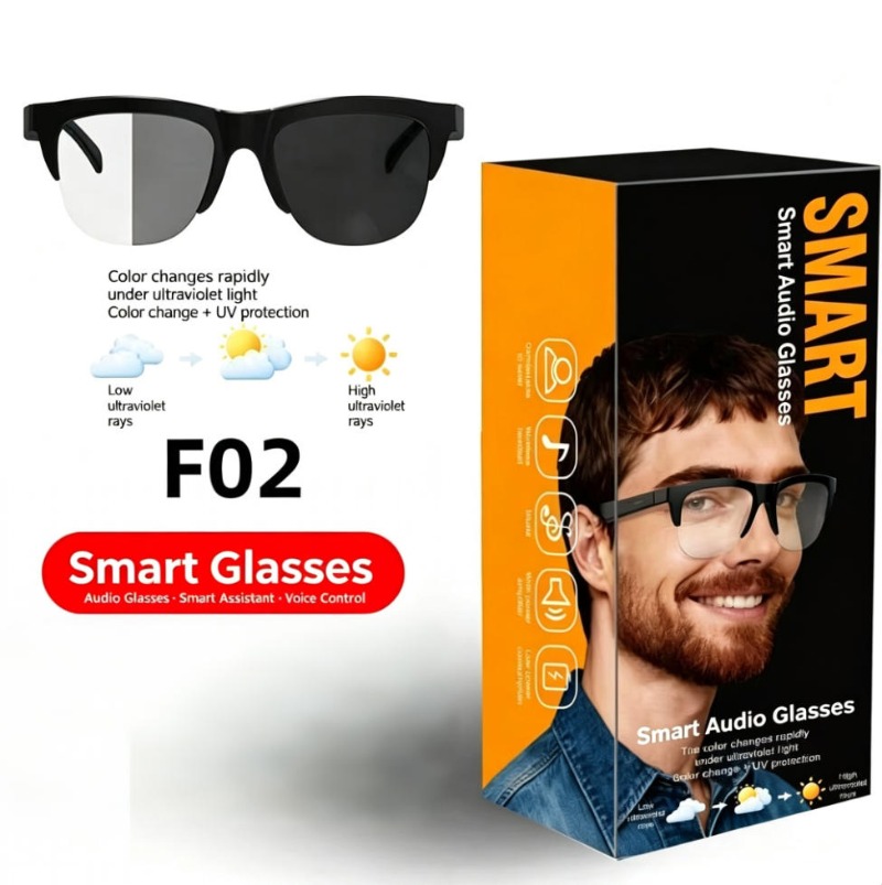 Outdoor Sport Glasses - Bluetooth Smart Glasses, Music & Call