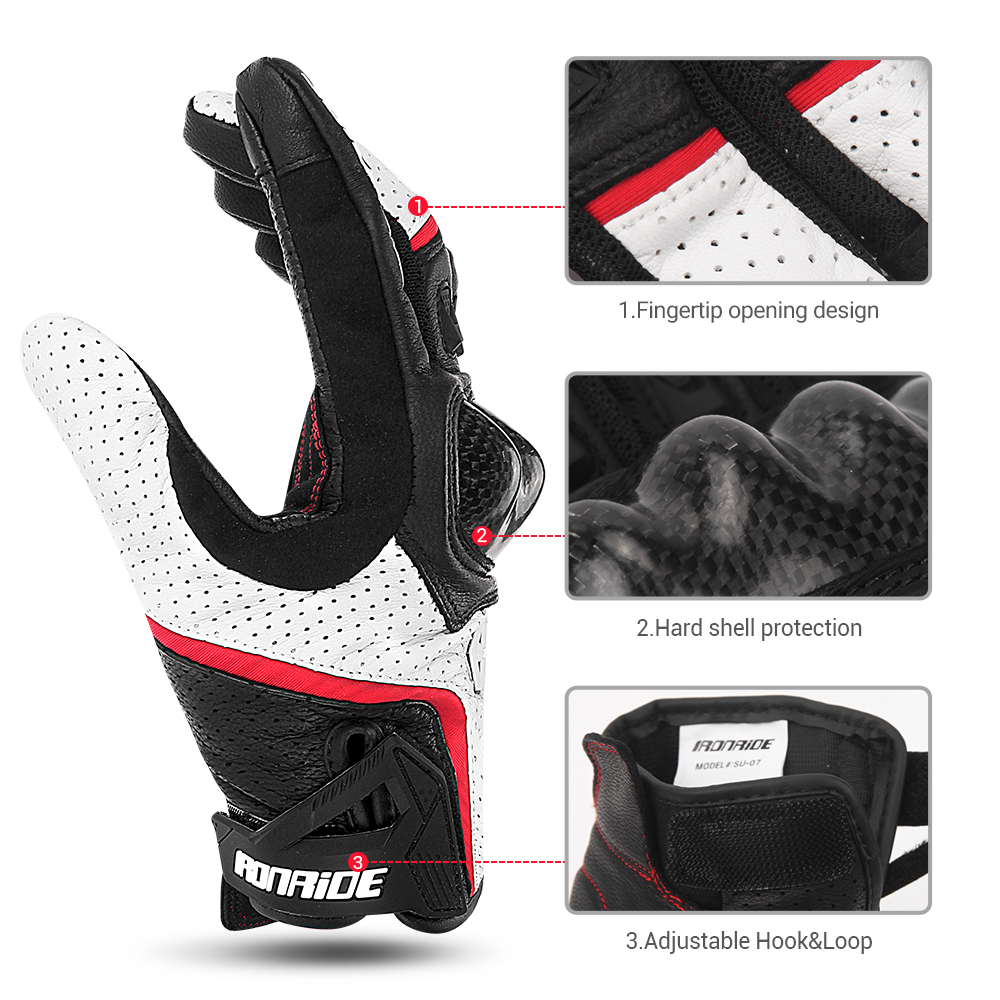 Motorcycle Gloves Leather Moto - огляд і ціна Horse Riding Glove