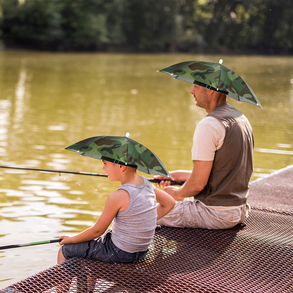 Umbrella Hat Sunscreen Fishing - огляд і ціна Outdoor Sports Umbrella