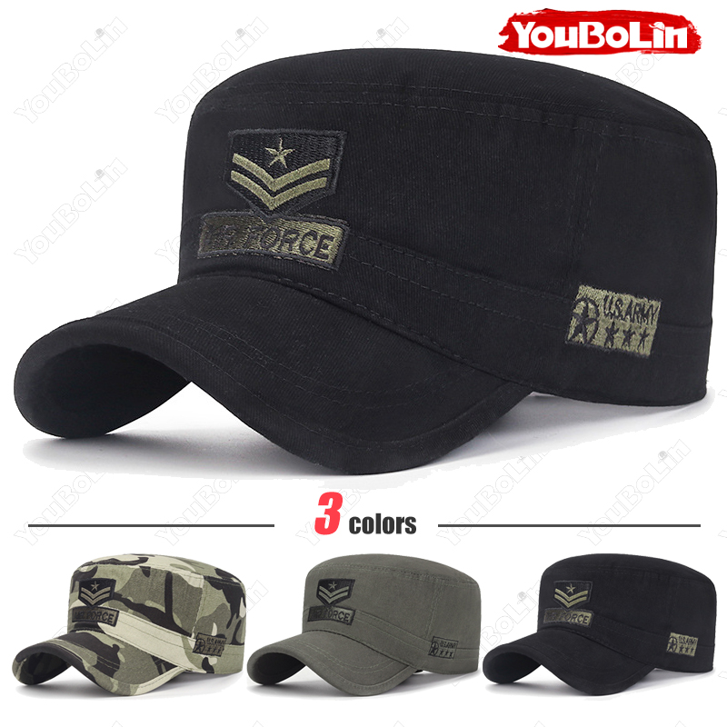 Flat-Top Military Cap, Unisex, - огляд і ціна Academy Sports Outdoor