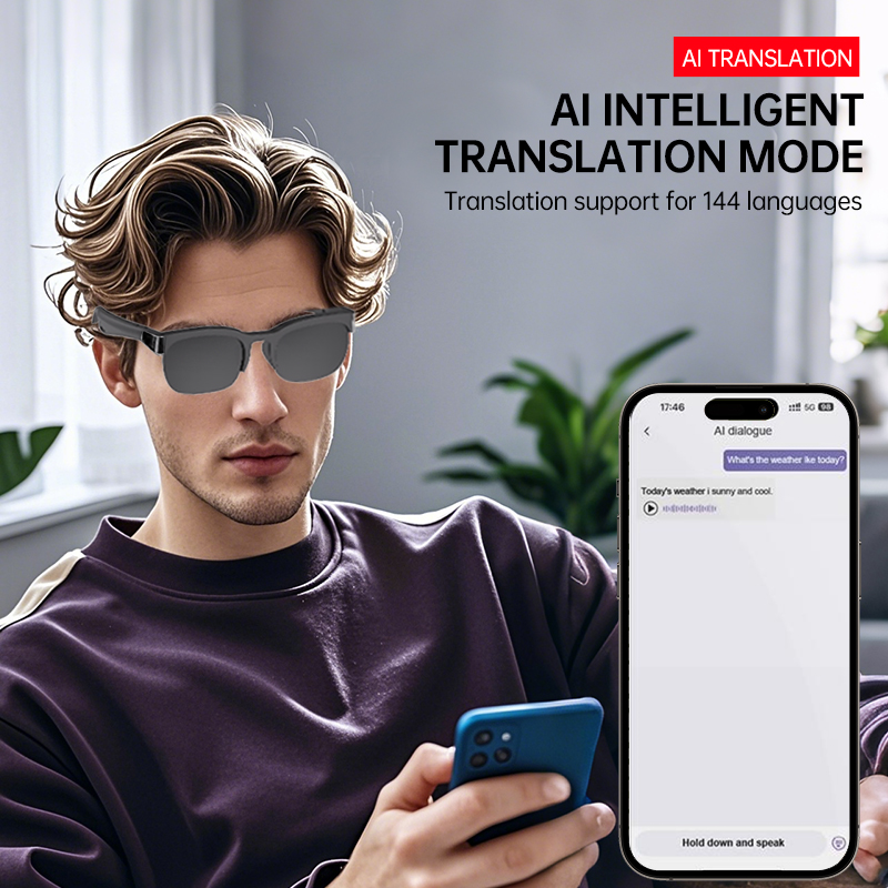 2026 Smart AI Translation Sung - огляд і ціна Outdoor Sport Glasses