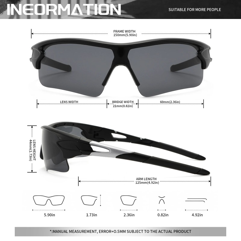 Unisex Professional Polarized  - огляд і ціна Outdoor Sport Glasses