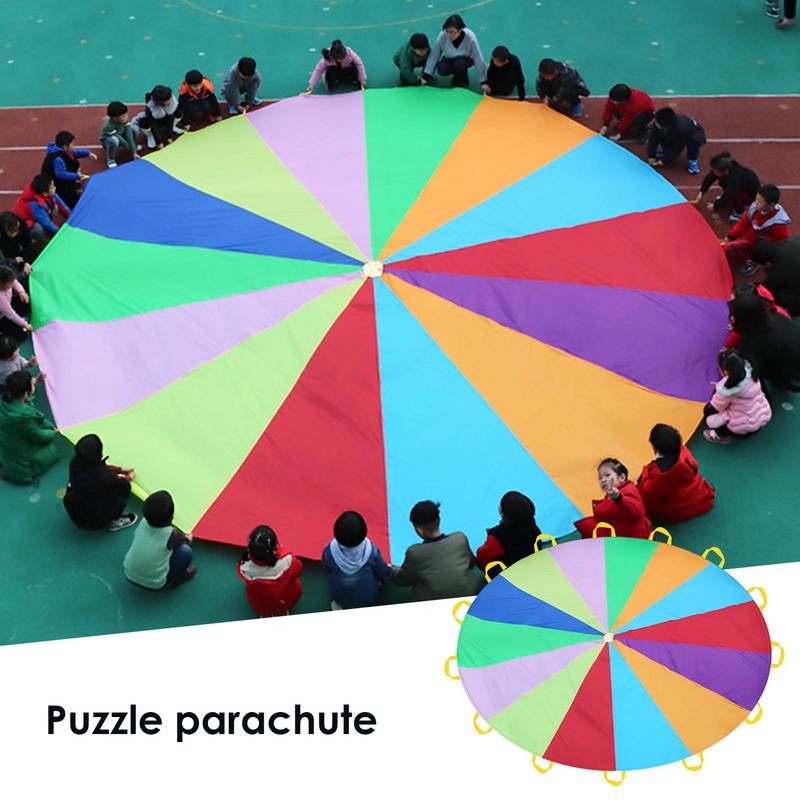 Rainbow Parachute For Kids Spo - огляд і ціна Outdoor Sports Umbrella