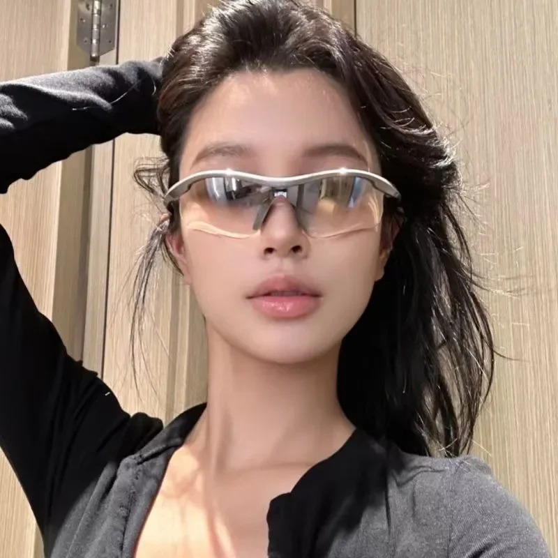 New Half Frame Y2K Sunglasses  - огляд і ціна Outdoor Sport Activity