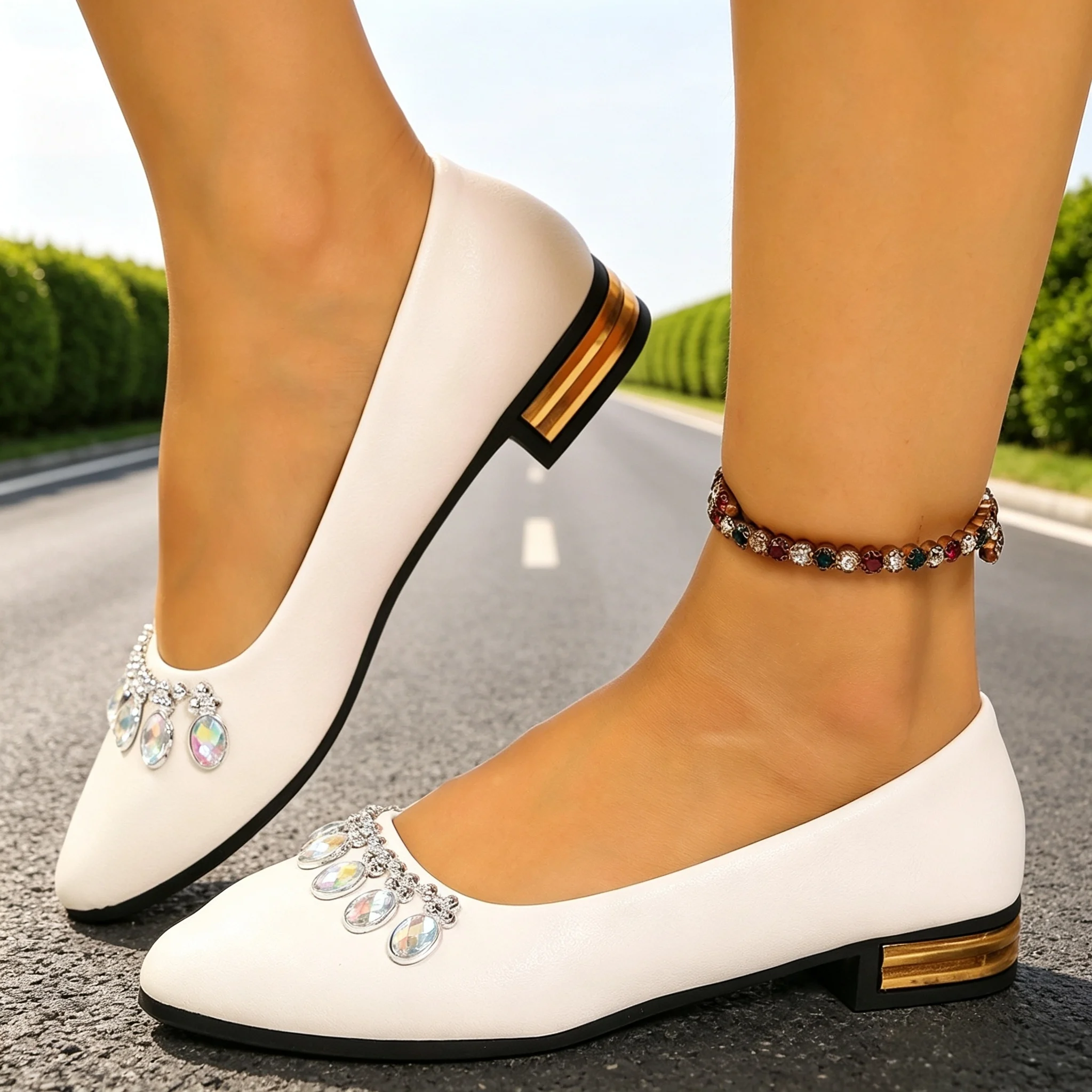 Women Flats Pointed Toe Ballet - огляд і ціна Outdoor Sports Shoes