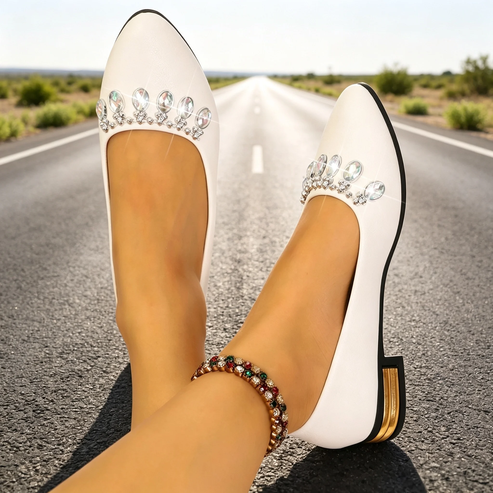 Women Flats Pointed Toe Ballet - огляд і ціна Outdoor Sports Shoes