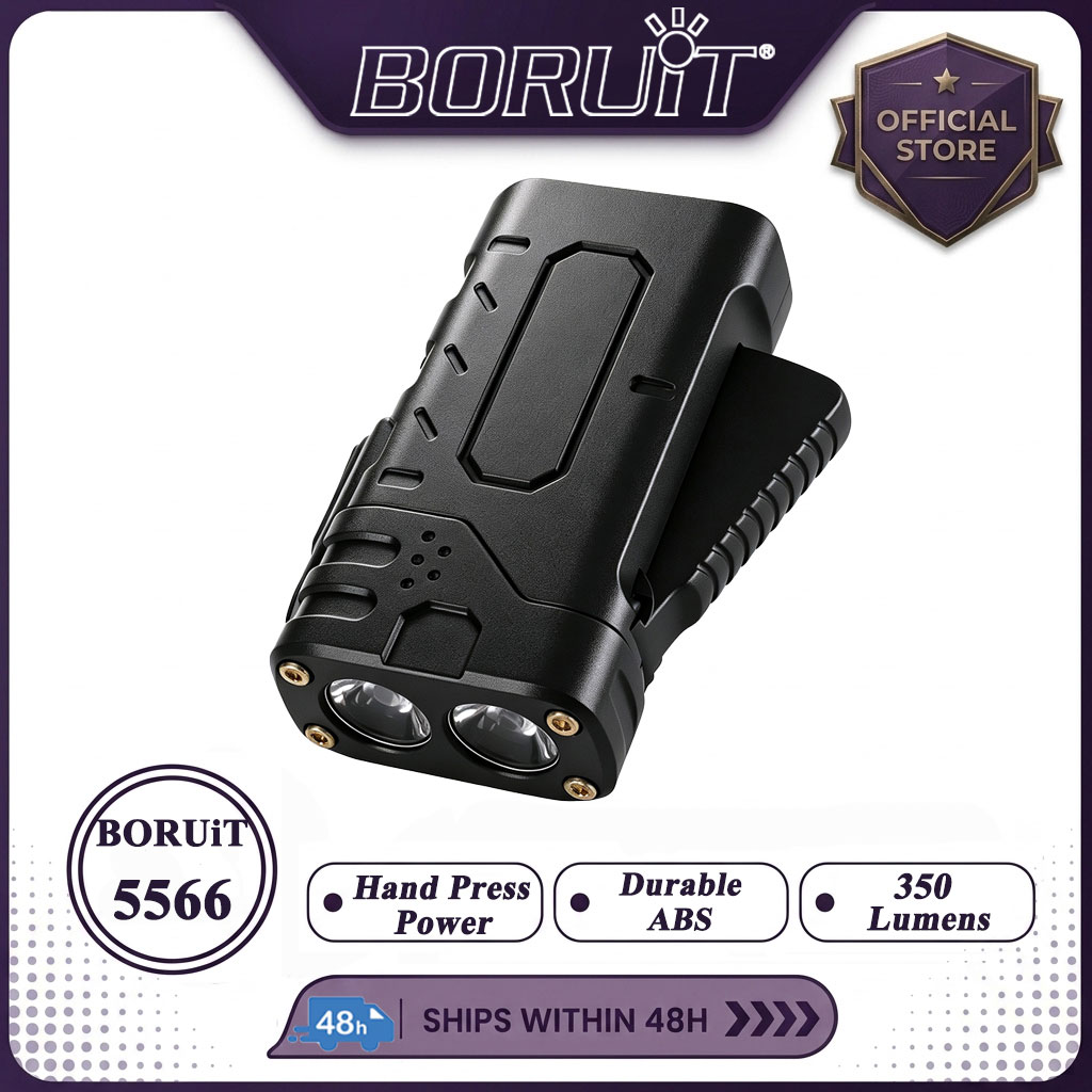 BORUIiT Hand Crank EDC LED Fla - огляд і ціна Outdoor Sport Activity
