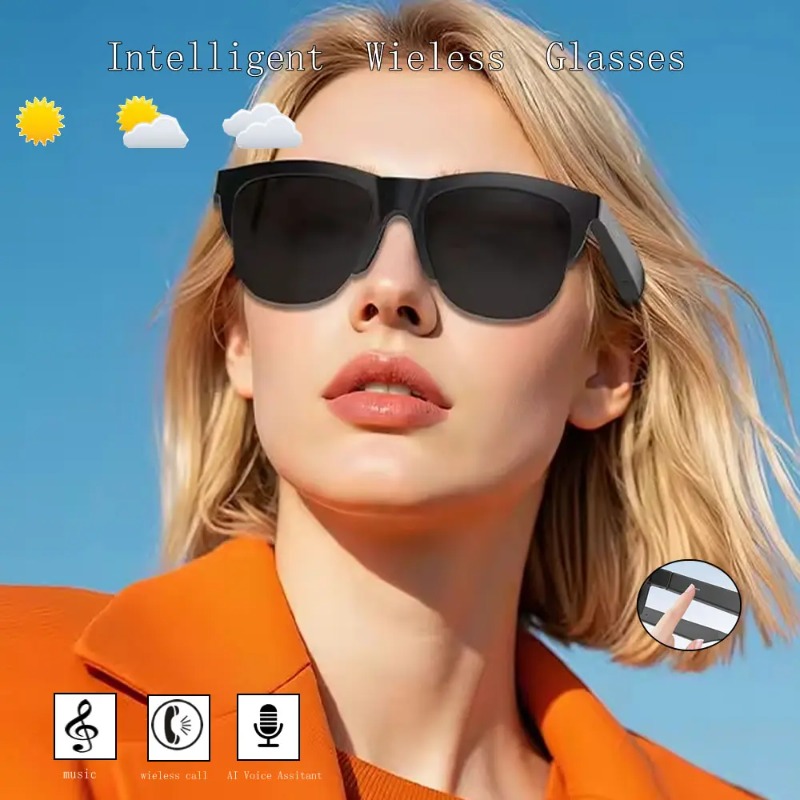 Bluetooth Smart Glasses, Music - огляд і ціна Outdoor Sport Glasses