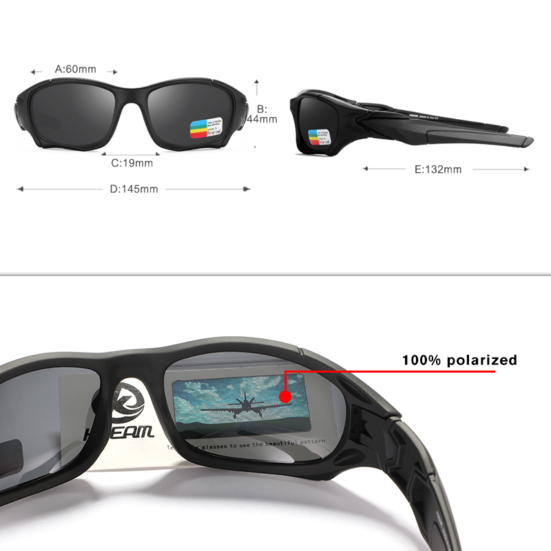 KDEAM Outdoor Sports Polarized - огляд і ціна Outdoor Sport Glasses