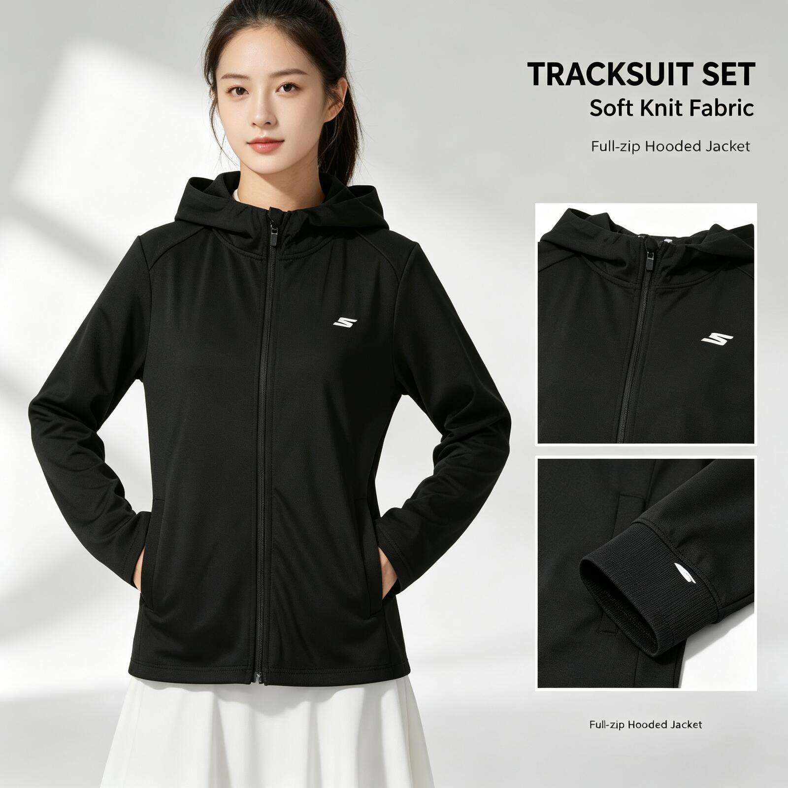 SKECHERS Women Lightweight Kni - огляд і ціна Outdoor Sport Jacket Women'S