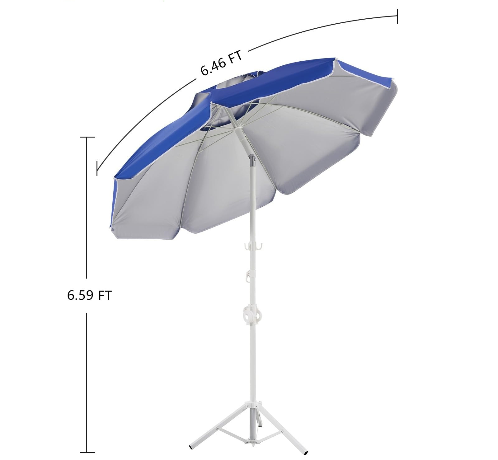 6.5ft Portable Umbrella With S - огляд і ціна Outdoor Sports Umbrella